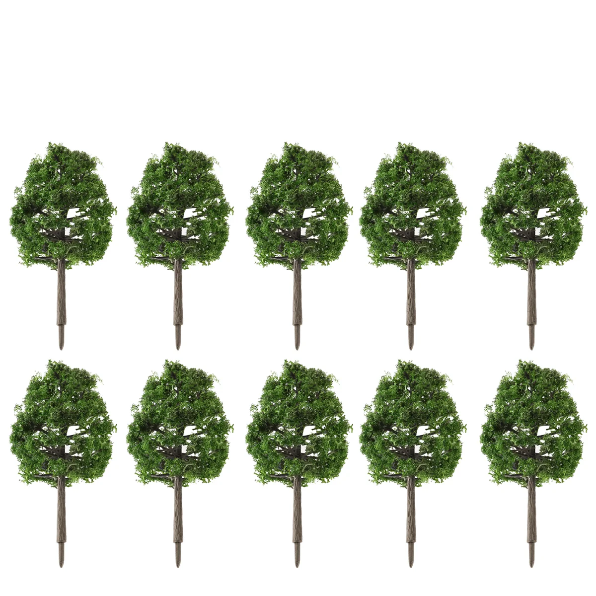 

20 Pieces Model Trees Architectural 9CM Tree Model Landscape Architectural Model Tree for Pot Garden Office， Christgmas