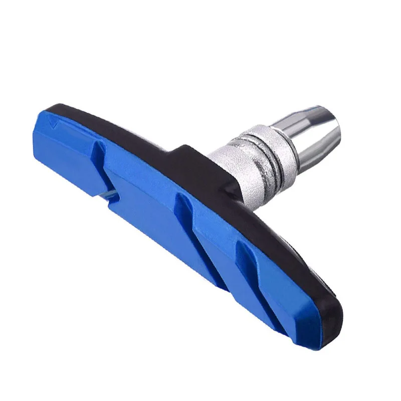 Прочные велосипедные бесшумные тормозные колодки с V-образным держателем для