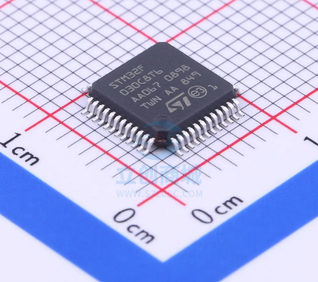 

100% New Original STM32F030C8T6 Package LQFP-48 New Original Genuine Microcontroller (MCU/MPU/SOC) IC Chi