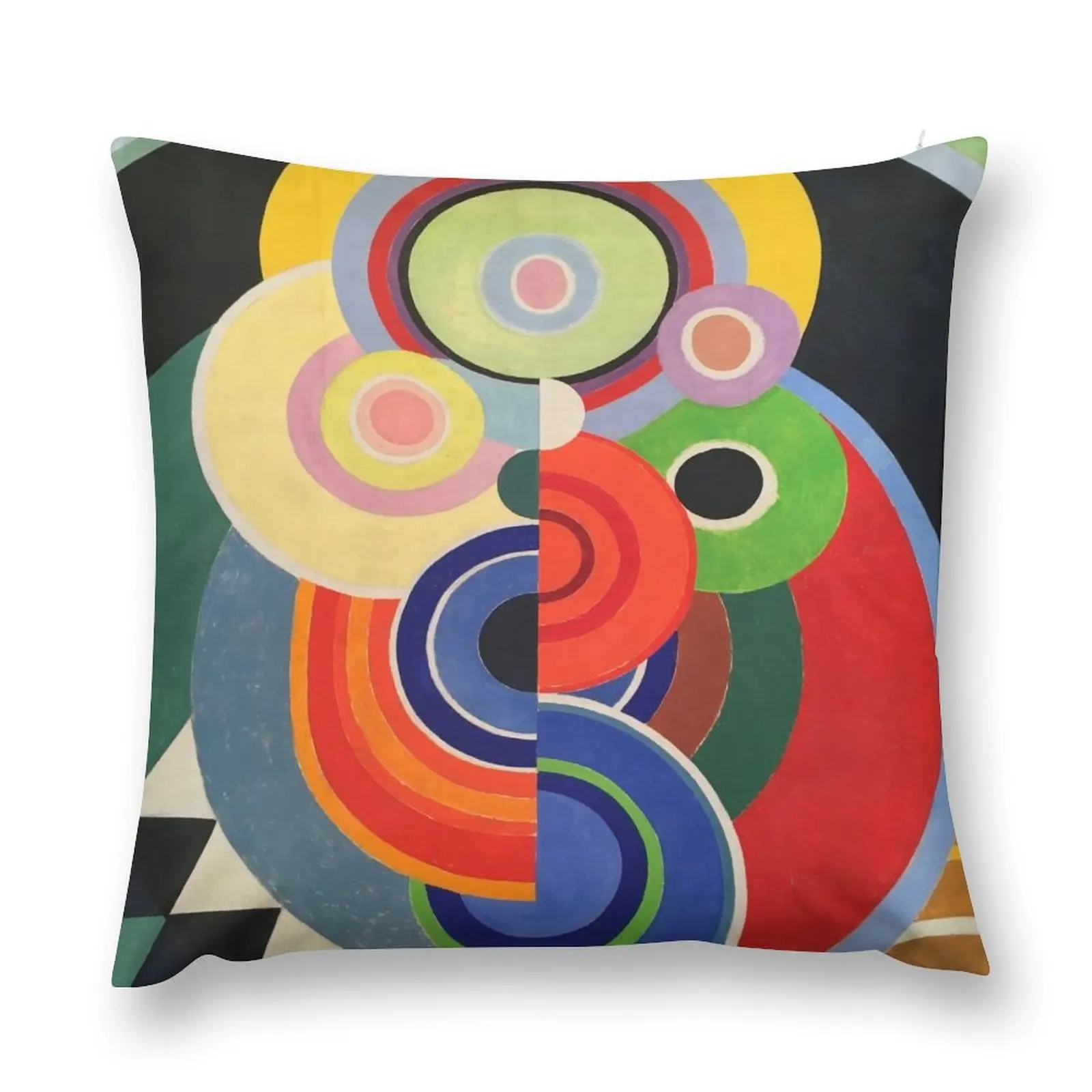 Роберт дельунэй-ритм радость от жизни № 02. Декоративная подушка наволочки для