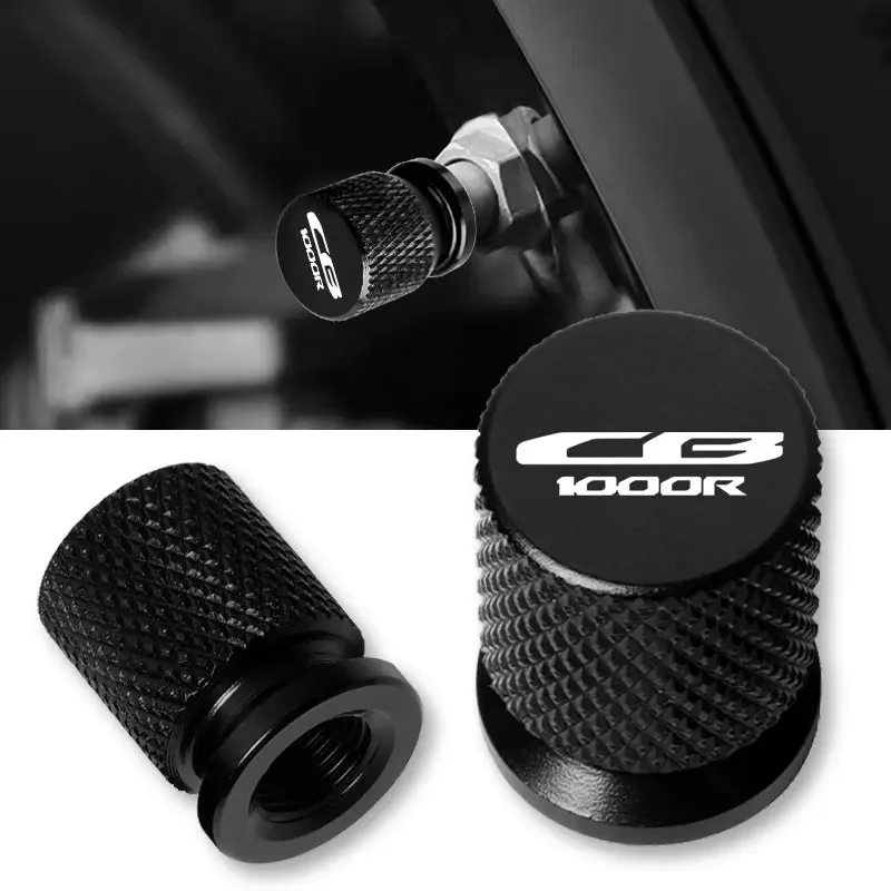 

with Logo 'CB1000R' For HONDA CB1000R CB 1000R 2008-2020 Motorcycle CNC Accessorie Wheel Tire Valve Stem Caps Airtight Covers