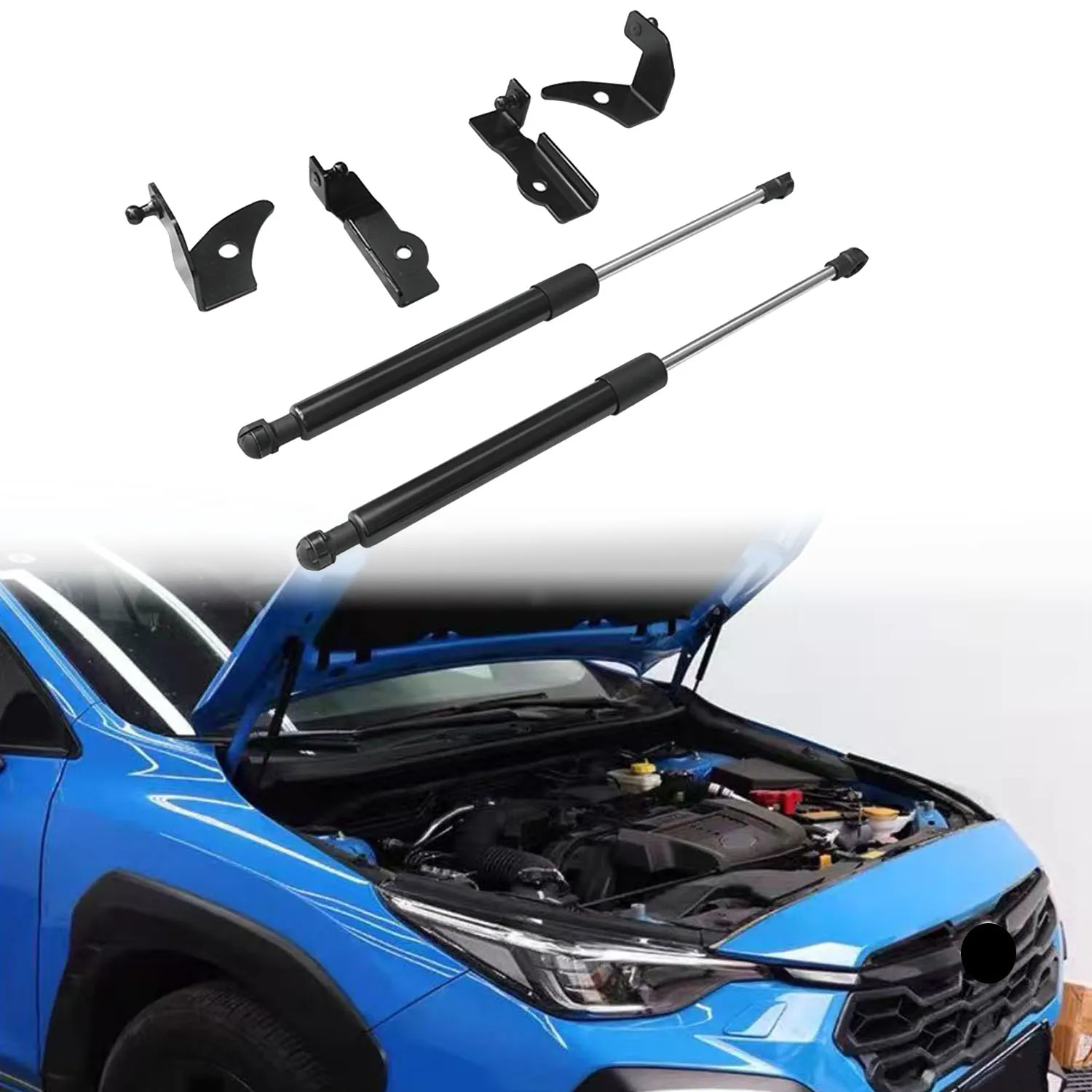 

Для Subaru Crosstrek GU 2024 2025 автомобильные аксессуары передние стойки капота амортизаторы подъемные опоры замена газовых пружин 2 шт.