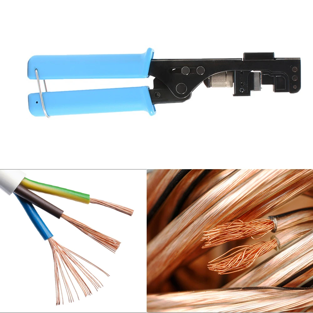 

Network Module Wire Cutter RJ45 Module Frame Wire Cutter Tool Termination For 4-Pair UTP Jacks （Suitable for 90° module）