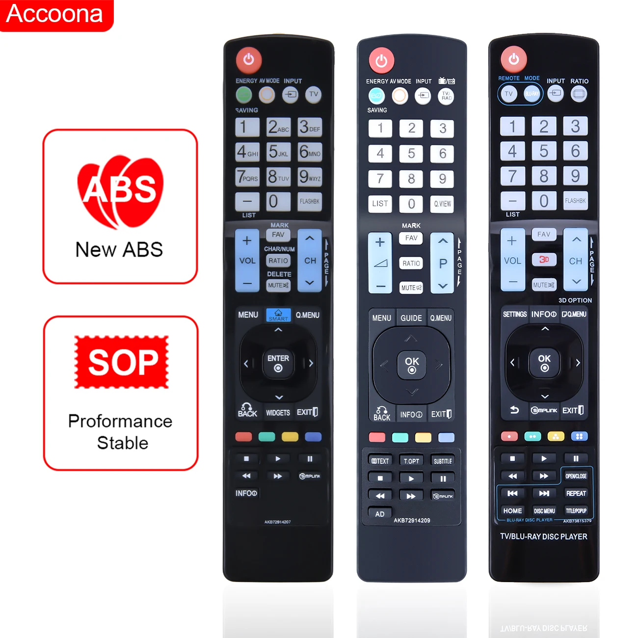 Пульт дистанционного управления для телевизора AKB73615379 AKB72914209 AKB72914208 AKB72914207 42LE5350 42LE5500 42LE7300 42LE7300UA 42PJ350 42PJ350C