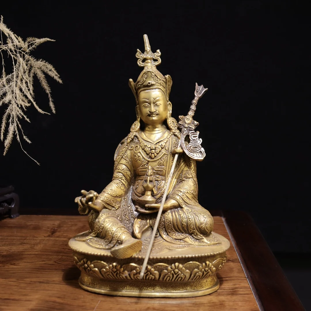 Высококачественные тибетские латунные статуи - медицина Будды и Бодхисаттвы