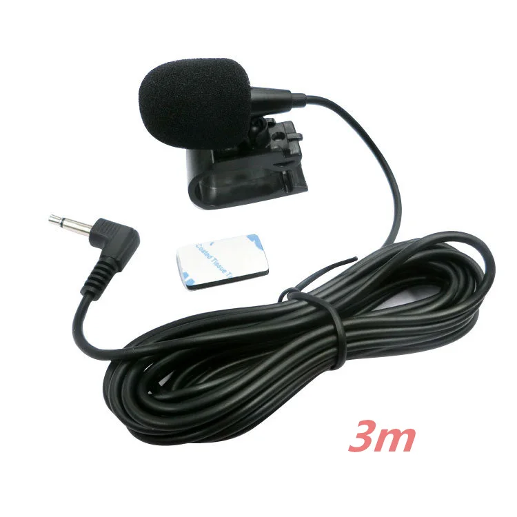 

Car Audio Microphone 3.5mm Clip Jack Plug Mic Stereo Mini Wired External Microphone For Auto DVD Radio Long Professionals Sale