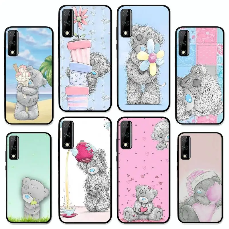 

Tatty Teddy Bear Phone Case for Huawei Y 6 9 7 5 8s prime 2019 2018 enjoy 7 plus
