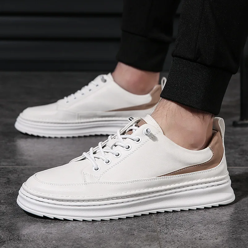 Breathable Men Thick Bottom Casual Shoes Spring Autumn Hard-Wearing Mens Luxury Shoes Men Designer Shoes S13589-S13599 Dn