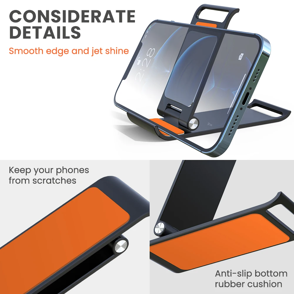 foldable tablet mobile phone desktop phone stand for ipad iphone samsung desk holder adjustable desk bracket smartphone stand free global shipping