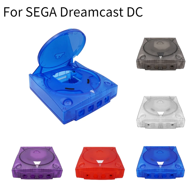 

Games Console Protective Translucent Case Boxes For SEGA Dreamcast DC Protector Replacement Shell For Dreamcast Shell convenient