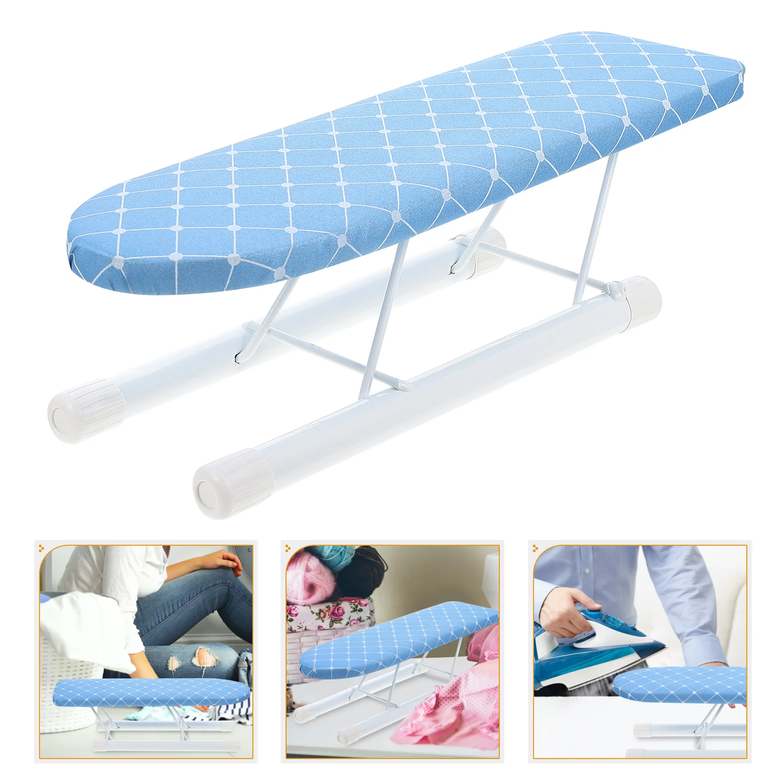 

Ironing Board Iron Tabletop Mini Table Portable Folding Foldable Boards Clothes Sleeve Clothing Quilters Bench Shelf Covers