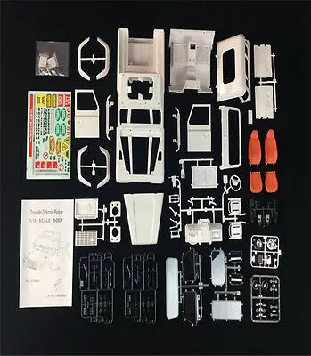 

Land Rover Defender 1/10 D90 Pickup RC Rock Crawler Truck Shell Set Spare Part Toucan Car Remote Control Toys TH01441-SMT8