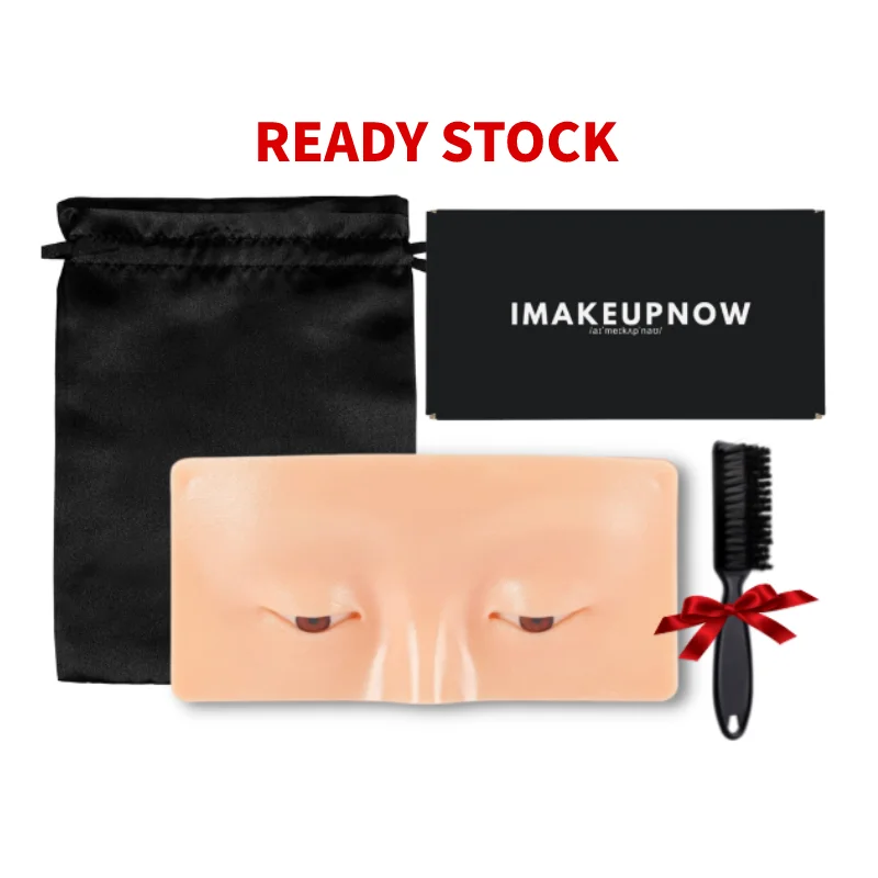 

Makeup Practice Face Board 3D Silicone Realistic Pad for Face Eye Makeup Practice Makeup Artist Board Beauty Academy Bionic Skin