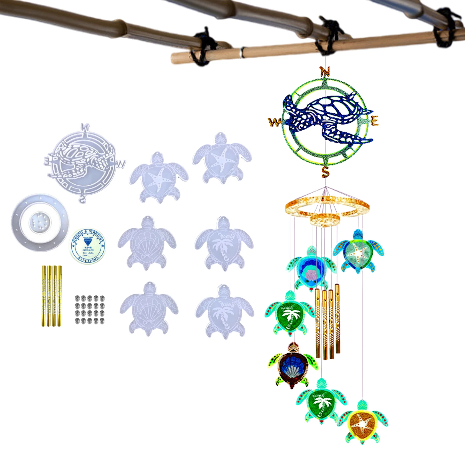 

Формы для эпоксидной смолы, силиконовая форма для ветра, Набор для изготовления морской черепахи, формы для эпоксидной смолы для дома