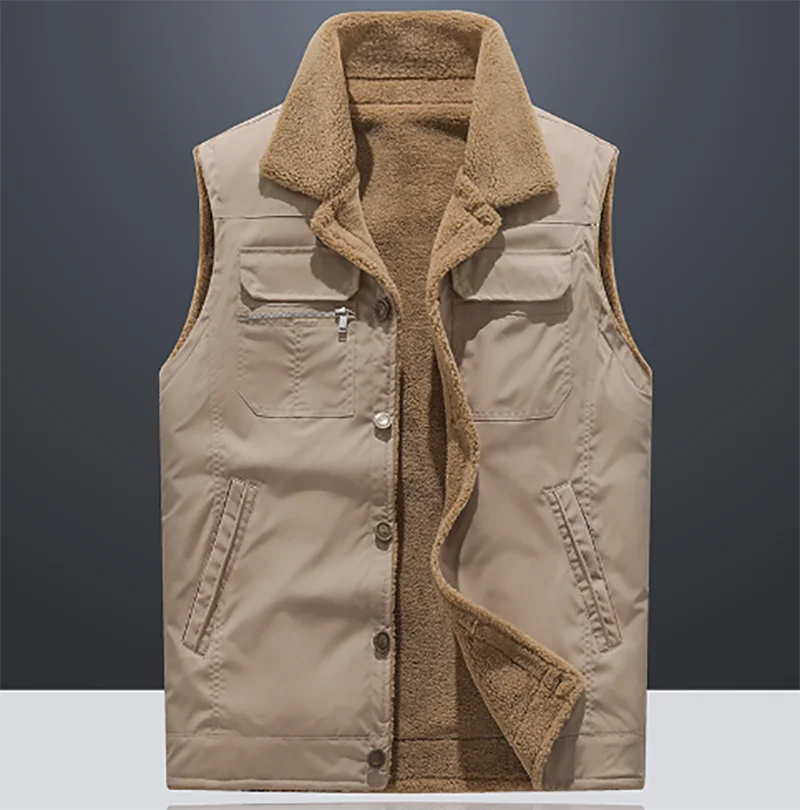 Рисунок 3 - Зимний жилет из овечьей шерсти на флисе