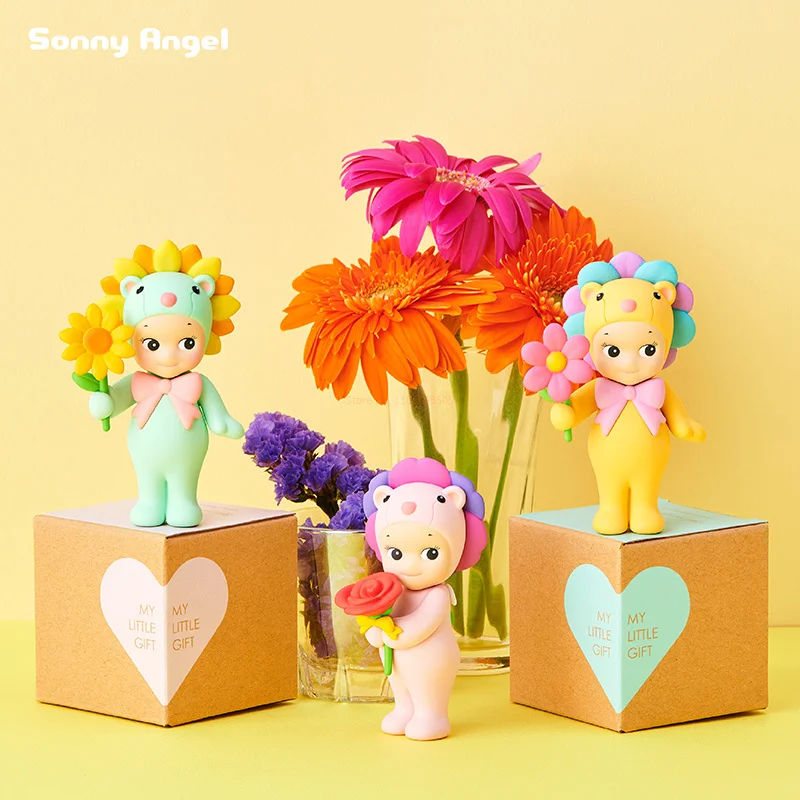 

Sonny Angel Flower Gift Blind Box Series Doll Decoration Girl Hand Gift Gift Blind Box With Rainbow Daisies And Lion Flowers