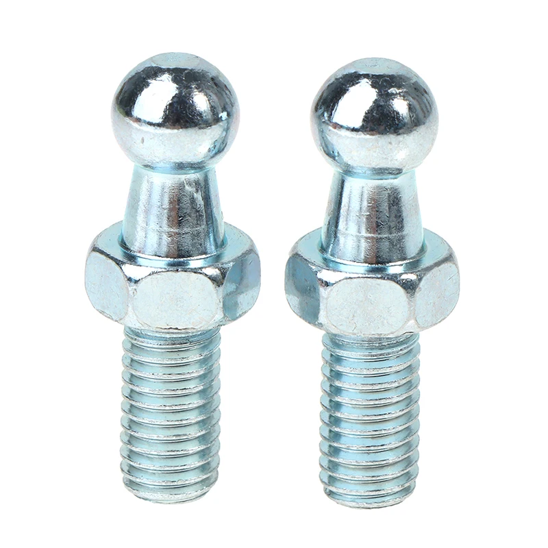 

2pc Boot Bonnet Lift Support Gas Strut End Fitting Ball Pin Joint Valve Spring Holders Front Rear Car Accessories 10mm M8 35.4mm