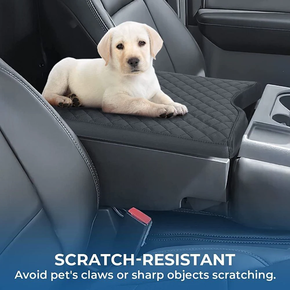 

Jump For Seat Center Console Lid Armrest Cover For Ford F150 F250 F350 15-22 Armrest Cushion Interior Accessories