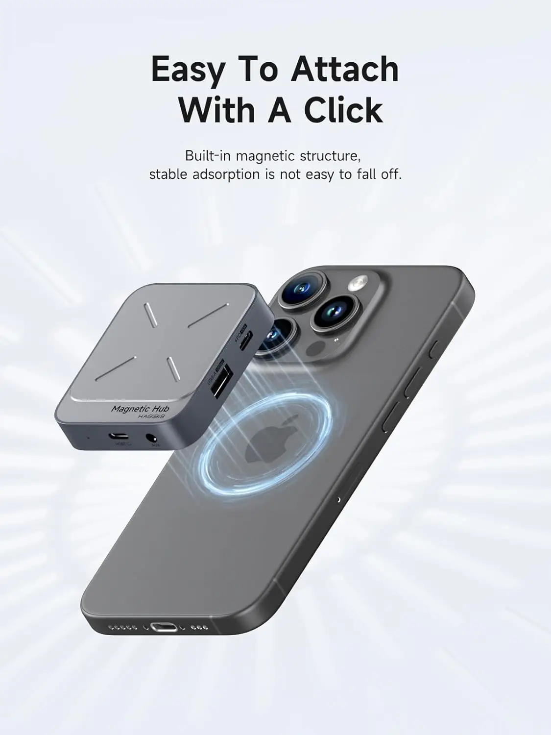 Магнитный концентратор USB C с Magsafe для ROG Ally