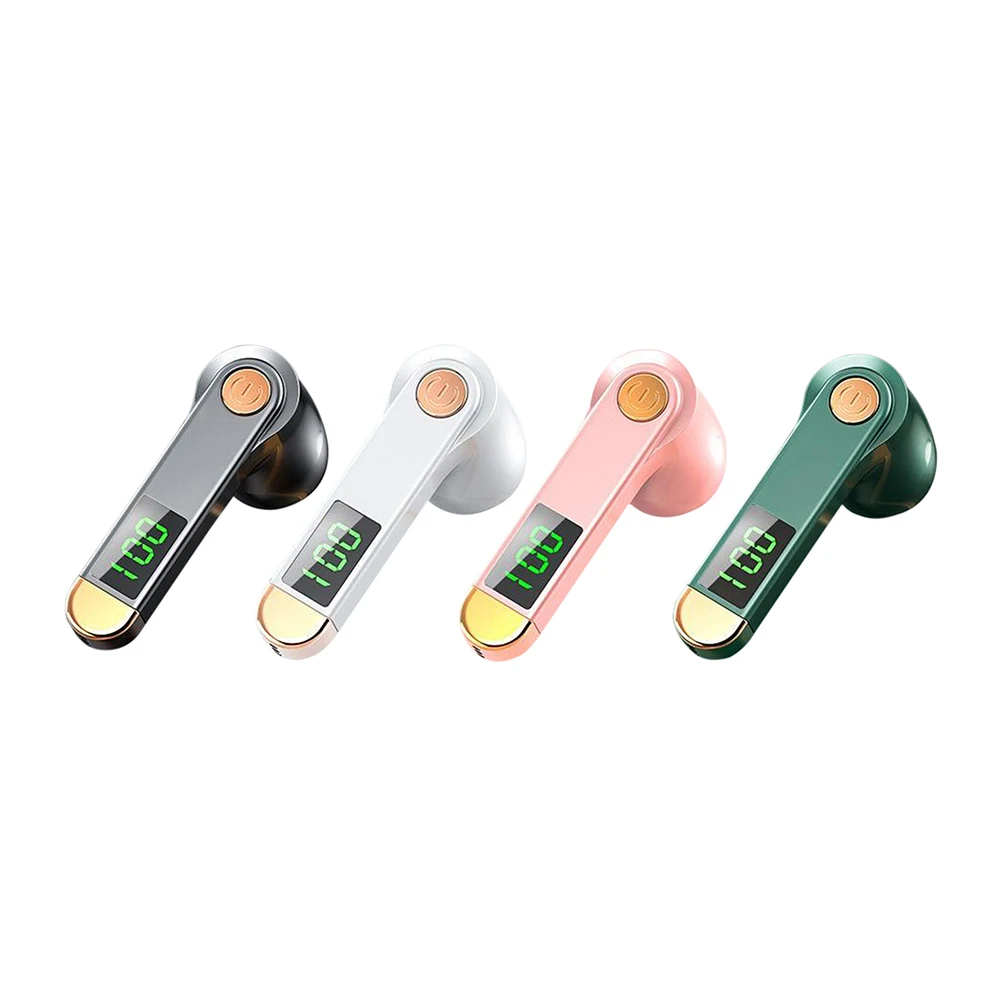 Деловые Bluetooth-наушники H01 с цифровым дисплеем подвесные беспроводные