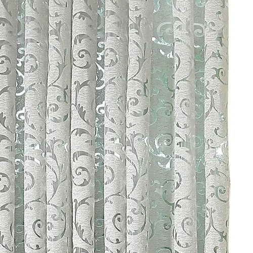 LEEJOOM Eyelet Curtains Luxury European Curtains for Living Room Floral Jacquard Tulle 1PC ancient written sourcs of european nations about their ancestral homeland armenia and armenians