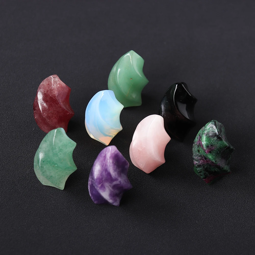 Статуя ффонарь ря из натурального кристалла резьба розового кварца ручная