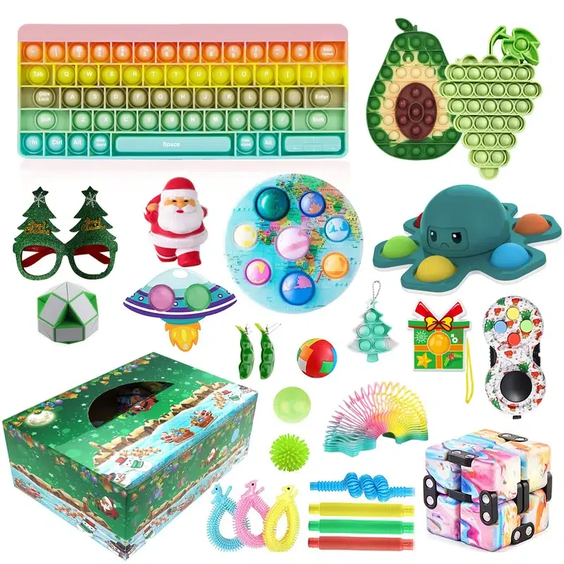 

Декомпрессионная игрушка с календарем и клавиатурой