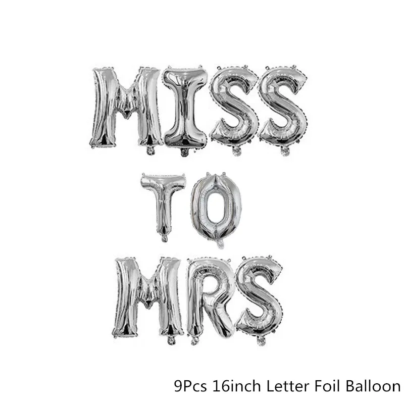 

Салфетки из фольги "Miss To Mrs", Chicinlife