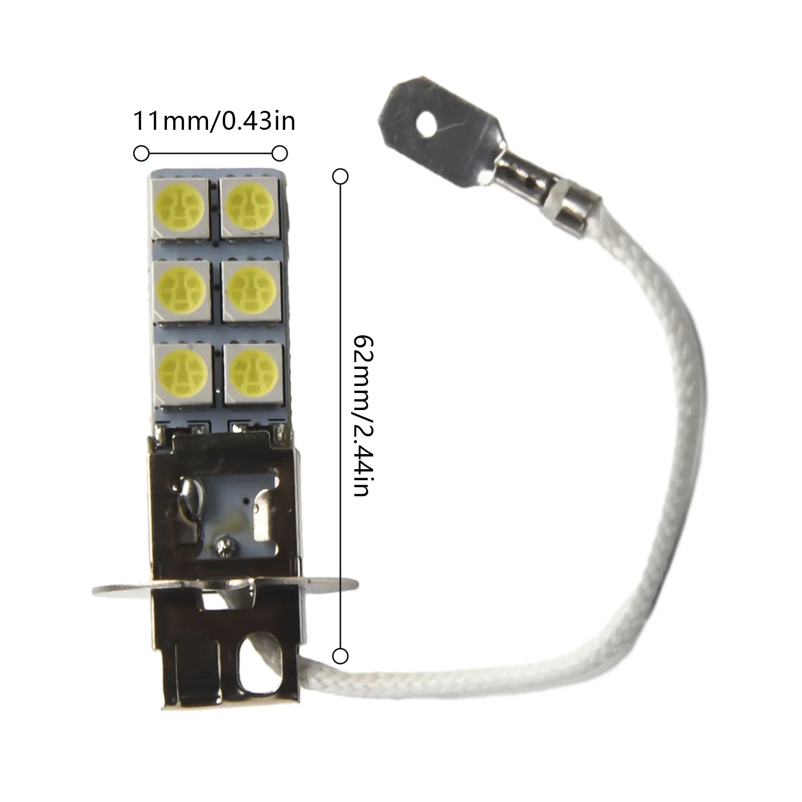 2 шт. противотуманные фары из алюминиевого сплава 6000 К 50000 ч