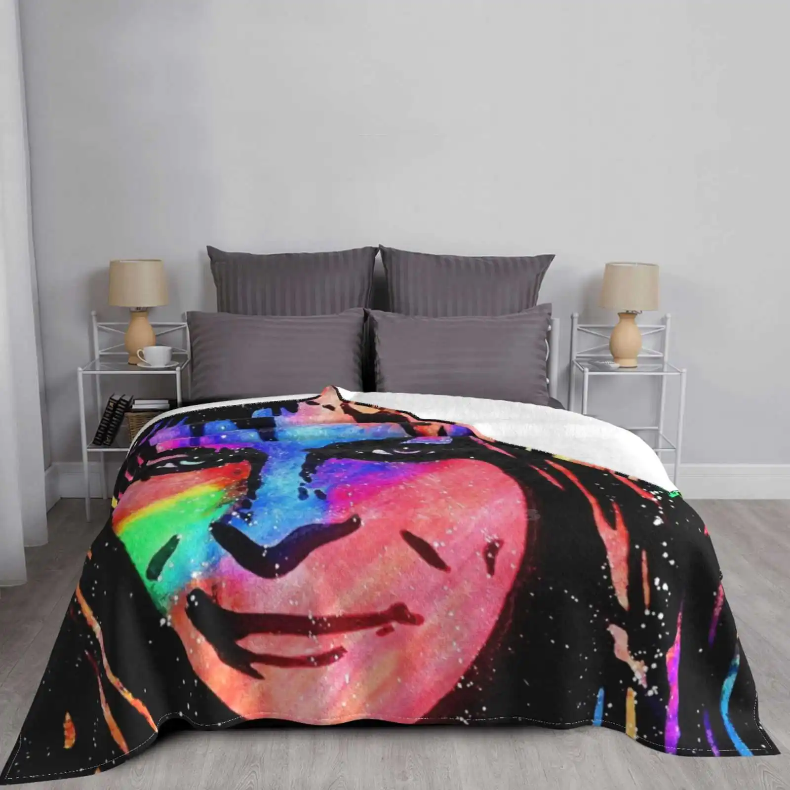 Лохматое одеяло King Goblin мягкое теплое диван/кровать/путешествие подарки для любви