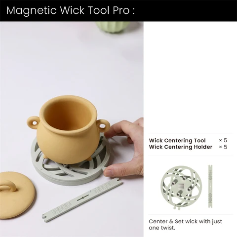 Силиконовая форма для свечей "Nicole Witchling's Cauldron" GBhouse