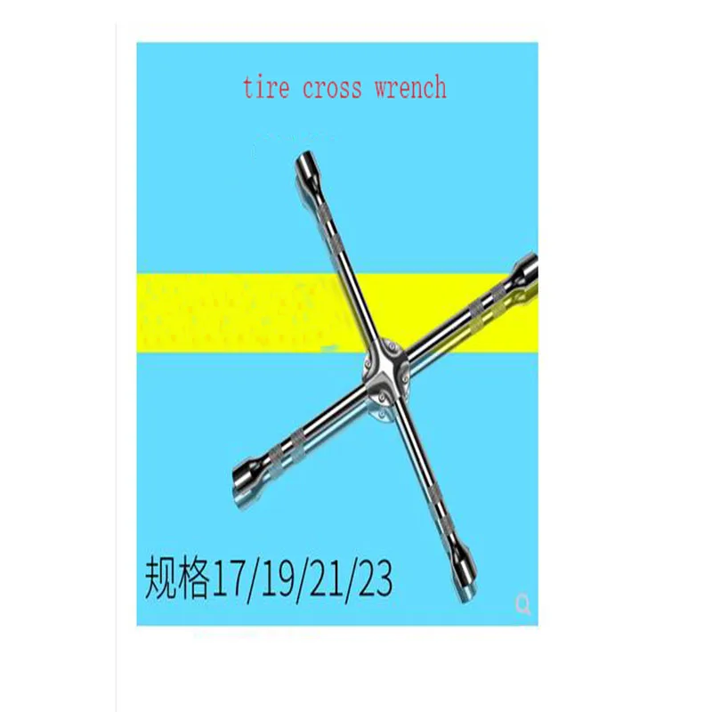 

Car Tire Cross Wrench Lengthened Universal Cross Sleeve Tire Repair Tire Replacement Tool