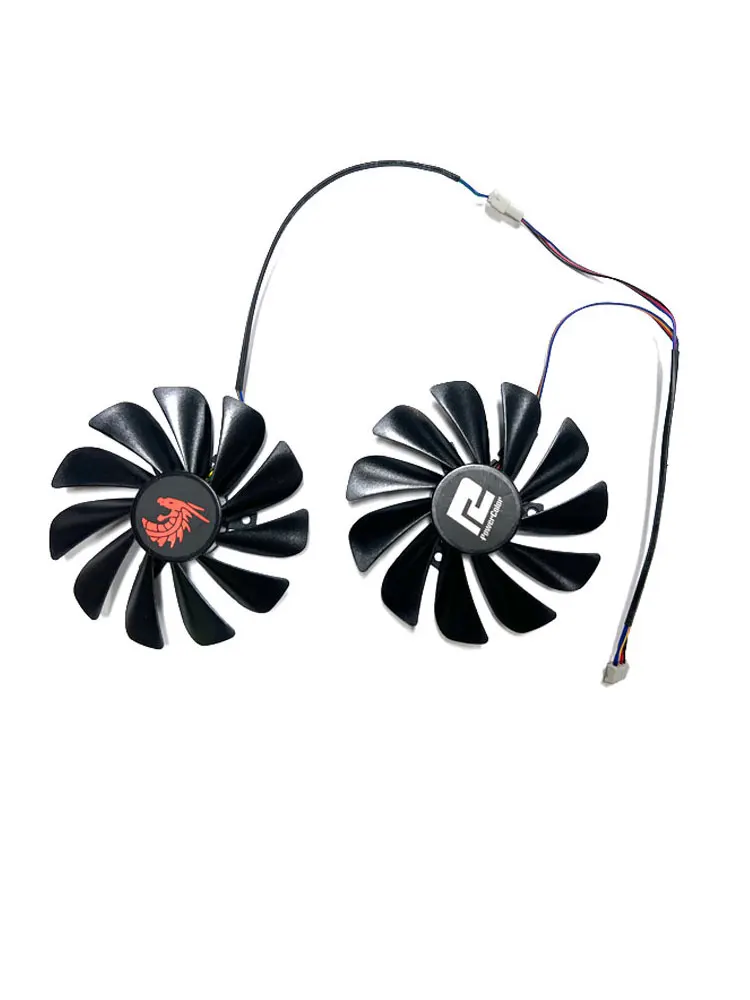 CF1010U12S 95 мм новый для POWERCOLOR Radeon RX5600XT 5700 5700XT Red Dragon V2 сменный вентилятор видеокарты
