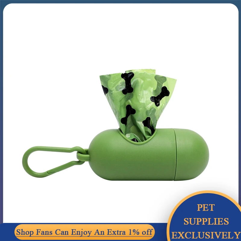 

Portable Dog Poop Bags Dispenser Trash Sack Case Carrier Outdoor Garbage Storag Box For Cat Puppy Pet Waste Bag Holder Supplies