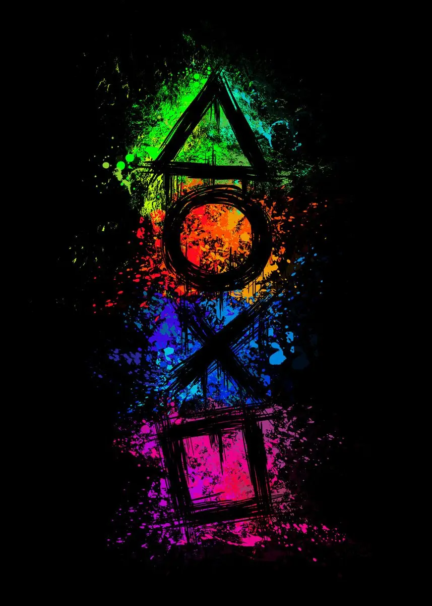 

Плакат с цитатами о котах и гейминге на холсте