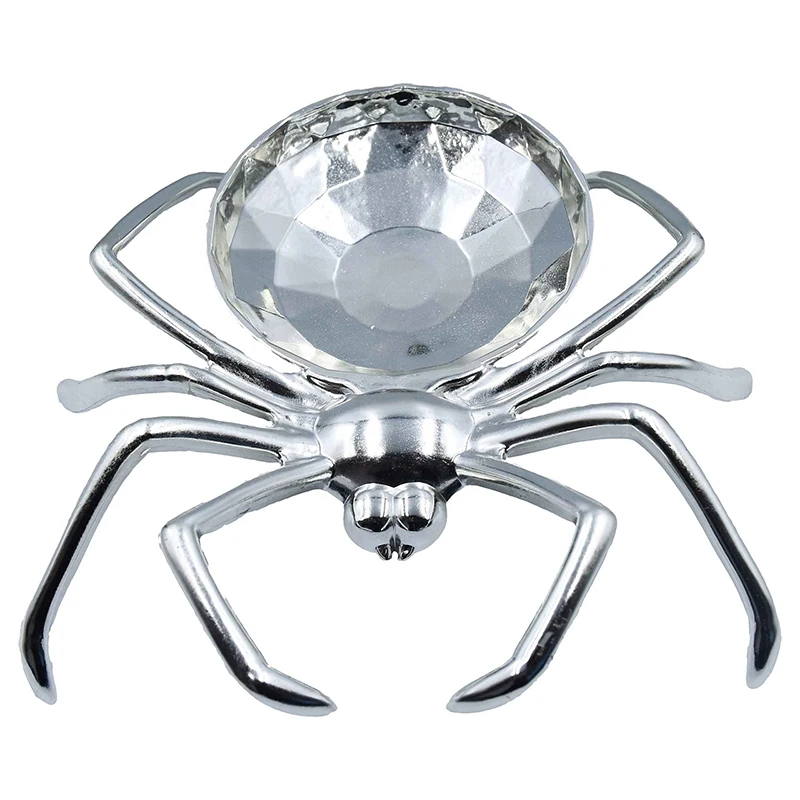 

Halloween Black Spider Shaped Bowl Fruit Plate Candy Biscuit Package Basket Bowl Trick Or Treat Decor For Halloween Party Supply