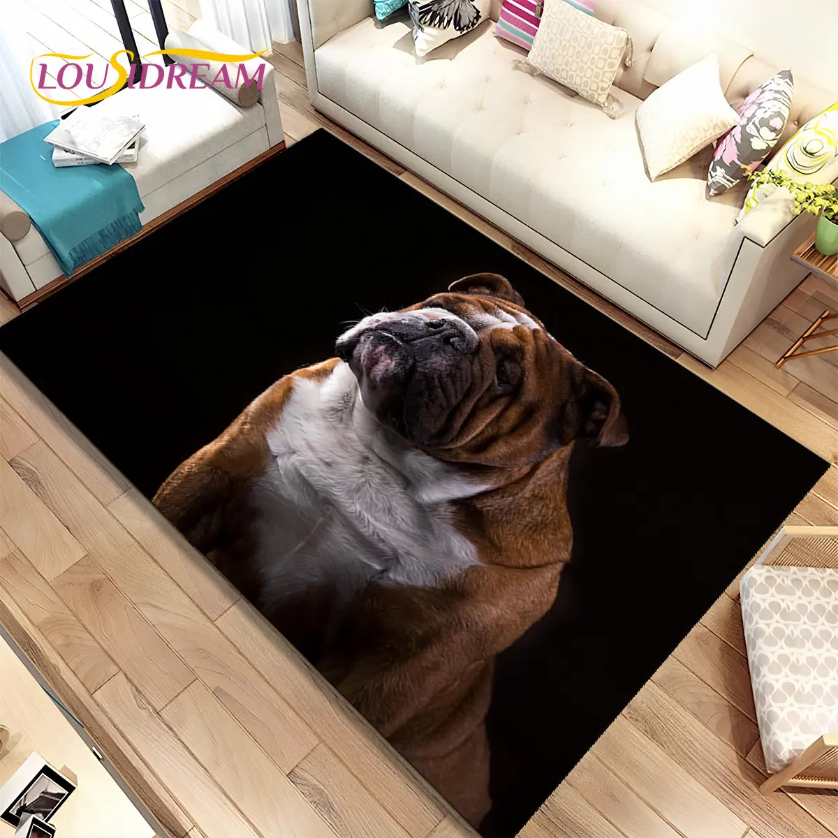 

Коврик Cartoon French Pit Bull Dog LOUSIDREAM