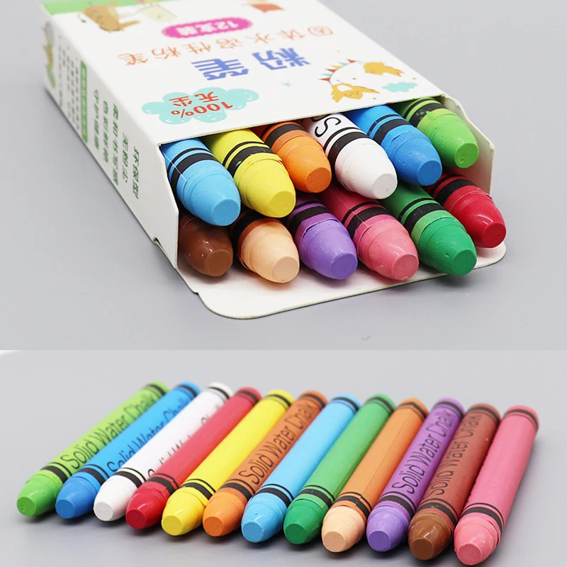 

Solid Chalk Pen Marker for Kids Drawing Non-dust Chalks For Blackboard Stationary Office School Teacher Supplies Accessories