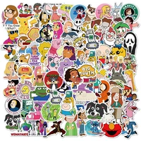 103050pcs all kinds of cartoon characters collection graffiti stickers skateboard luggage waterproof stickers wholesale