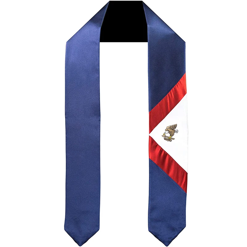 

Little Painter Graduation Stole Samoa Nation Sash for Adults Students 72" in 60" 66" Length