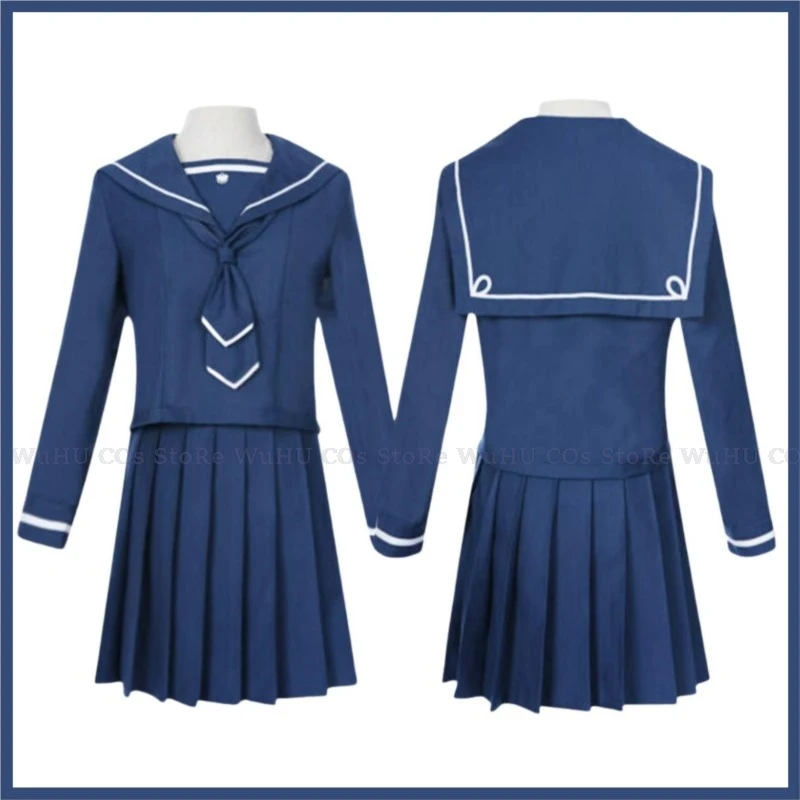 Аниме Houkago Teibou Nisshi Tsurugi Hina Hodaka Natsumi Kuroiwa Yuki Косплей Костюм JK Школьная форма Женский