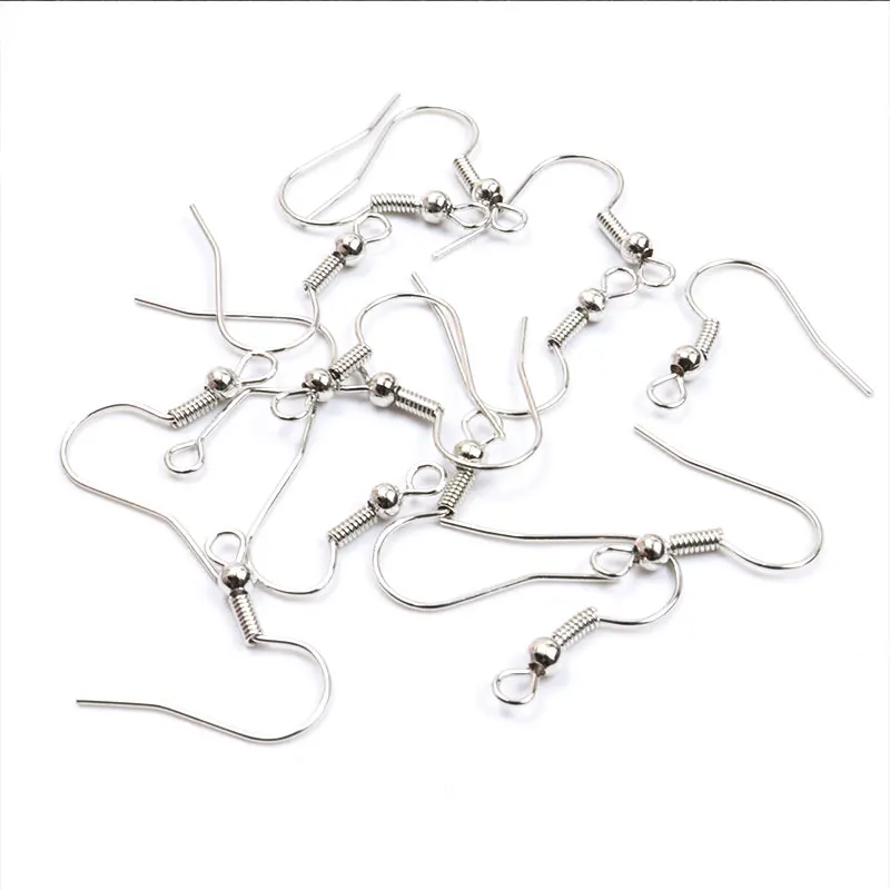Крючки для сережек 50 шт./лот 19x18 мм цвет золото серебро античная бронза фурнитура