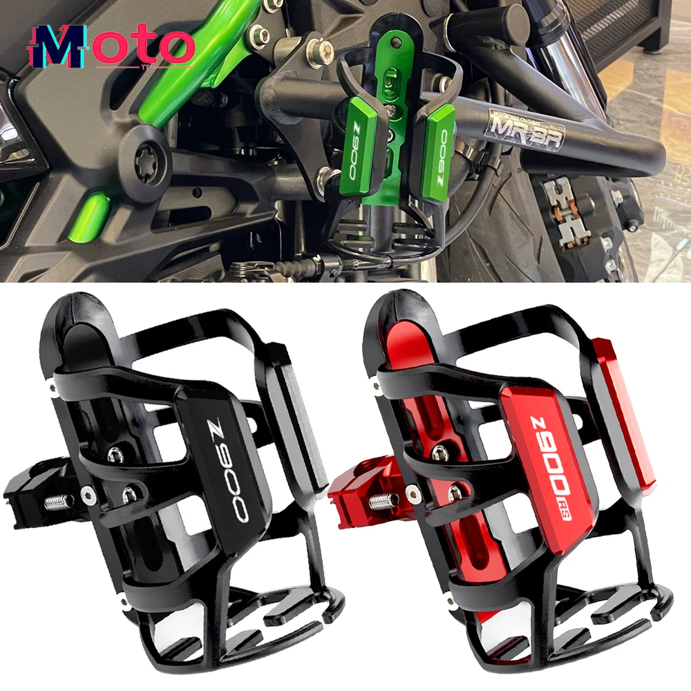 

For KAWASAKI Z900 Z900RS Z 900 900RS Motorcycle CNC Accessories Beverage Water Bottle Cage Drink Cup Holder Stand Mount