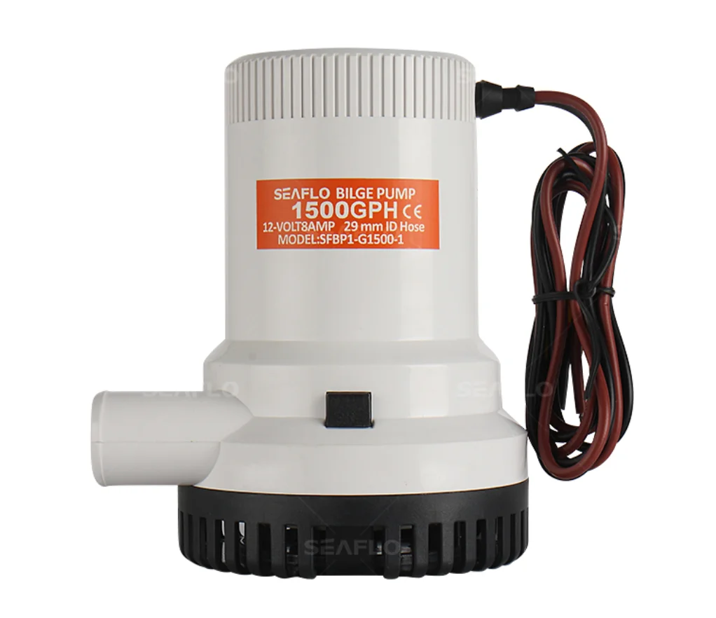 

Откачивающий насос SEAFLO серии 01, 1500/2000 Гал/ч, неавтоматический МОРСКОЙ лодочный фургон