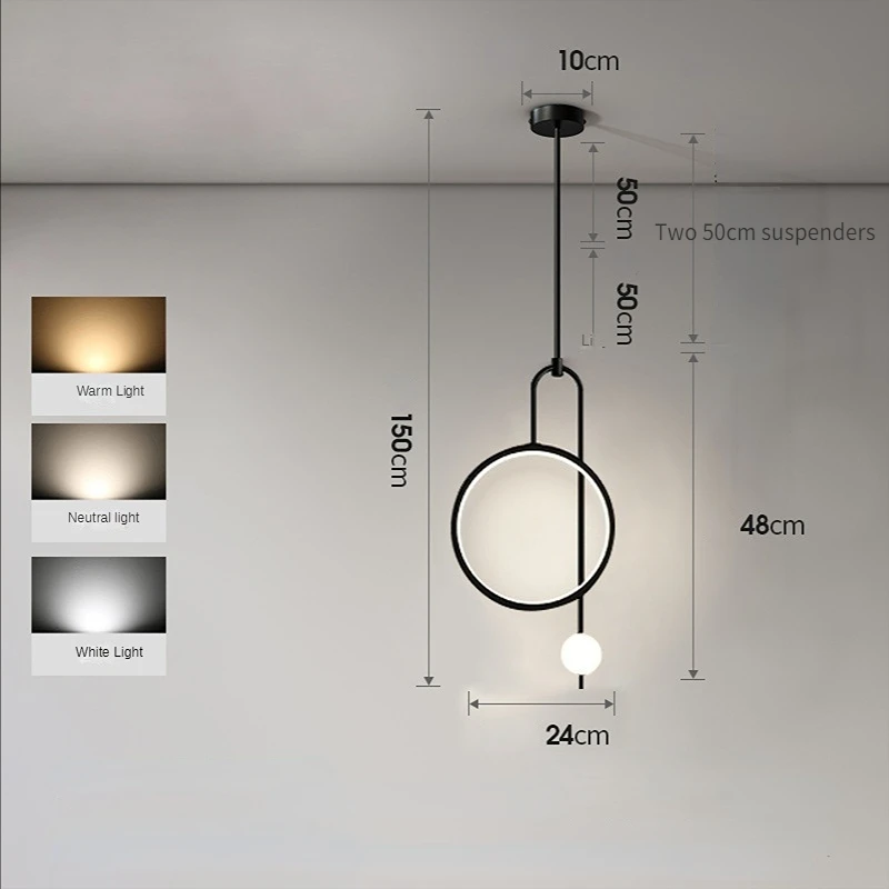 

Потолочный светильник LED трехцветный