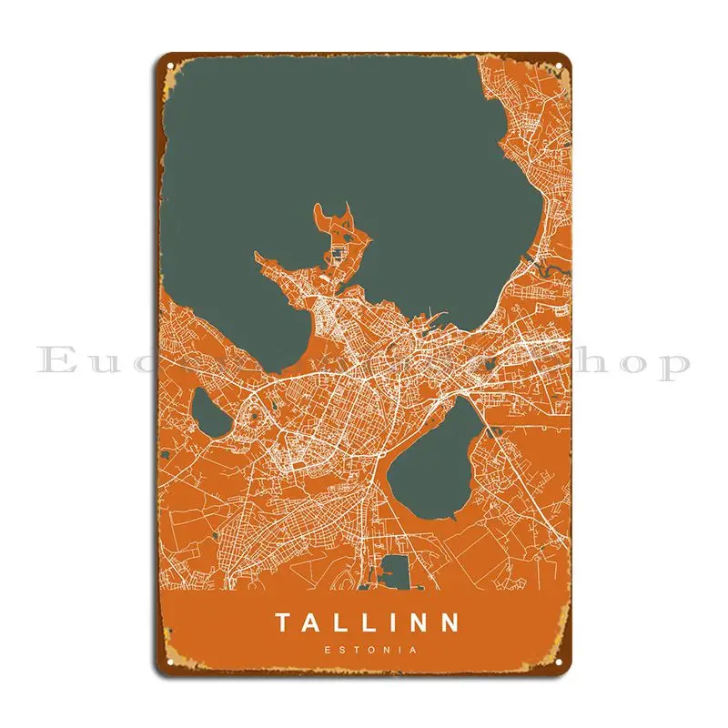 

Карта Таллинна, металлическая табличка, настенная пещера, создание барной пещеры, дизайн клуба, жестяной знак, плакат