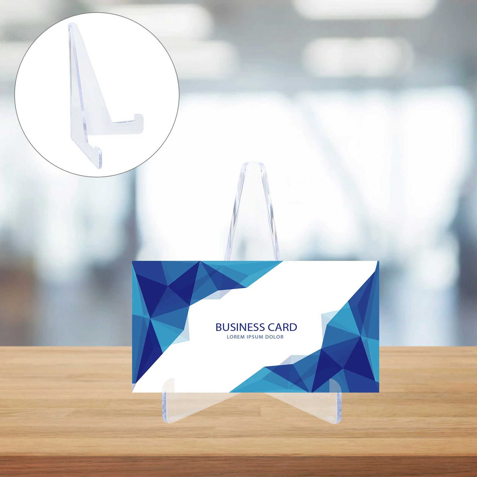 

10 Pcs Tabletop Easel Clock Display Base Mini Stands Collection Cards Basketball Picture Frame Plate Acrylic Game Holder