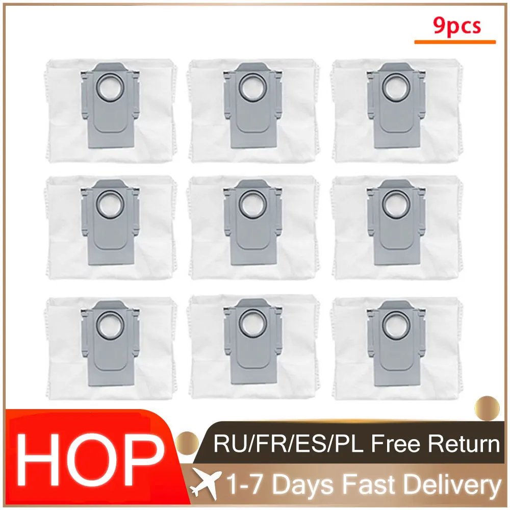 

Dust Bag For XiaoMi Roborock S7 MaxV Ultra / Q5+ / Q7+ / Q7 Max+ / T8 Parts Vacuum Cleaner garbage bags Replacement Accessories