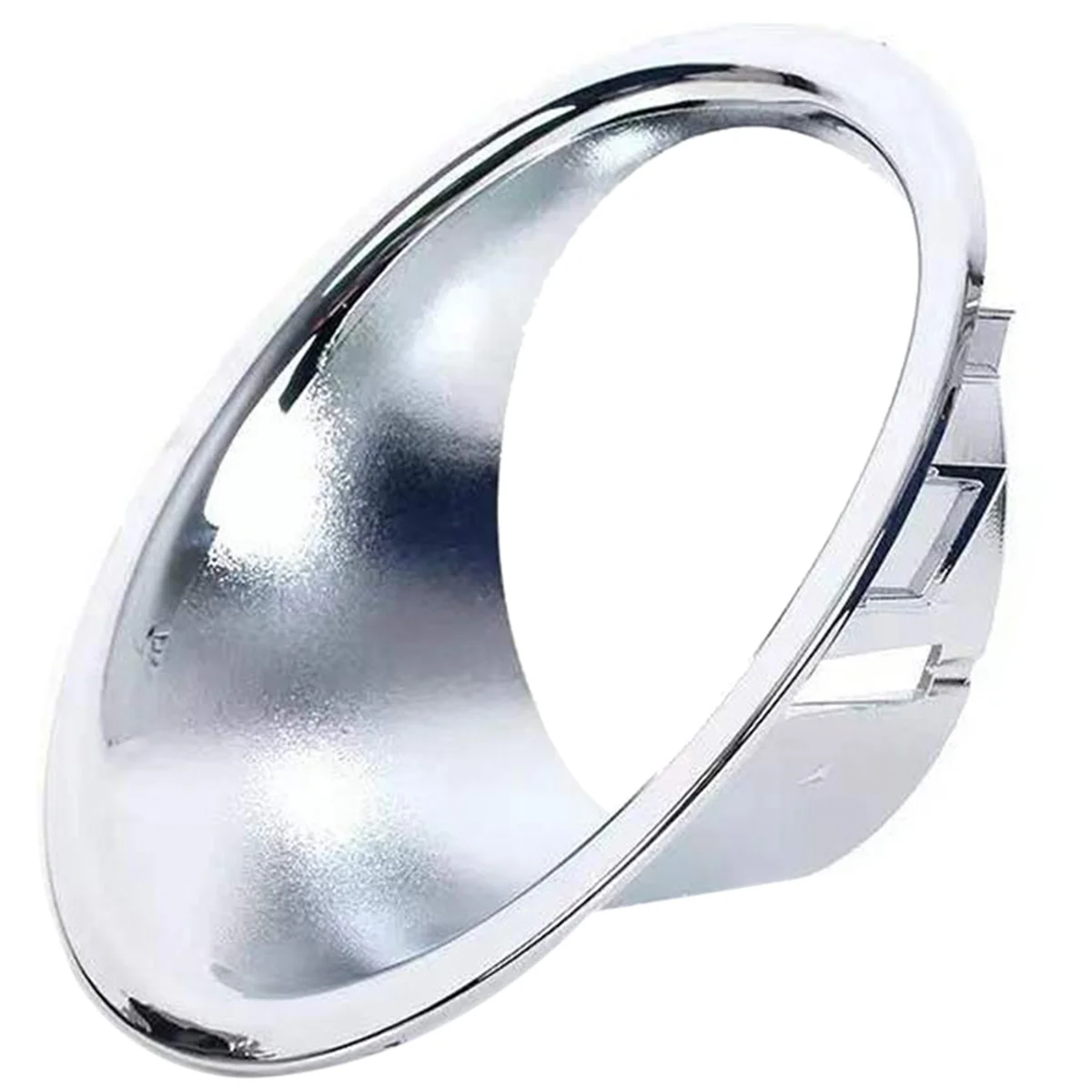 Автомобильный левый передний бампер противотуманный зеркальный гальванический