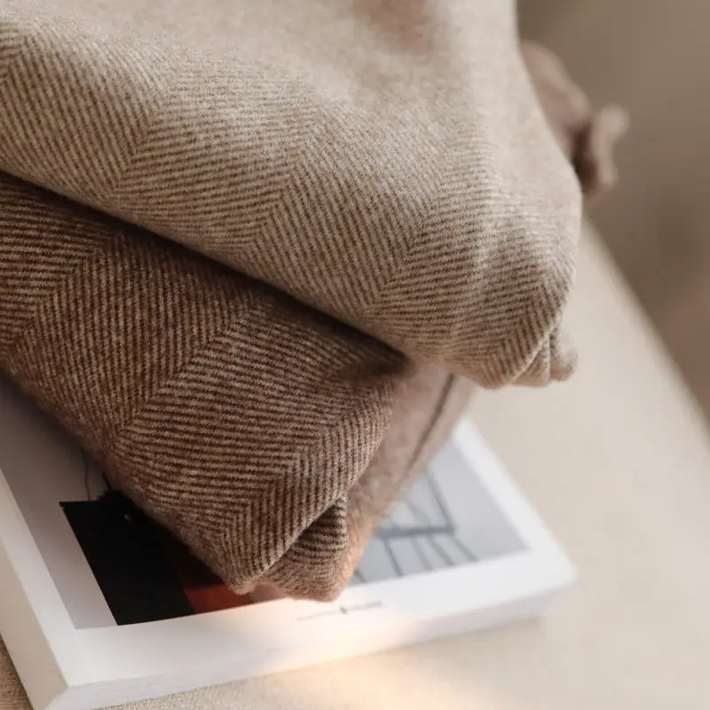 Осень-зима 2024 рабочая одежда брюки офисные женские шерстяные шаровары